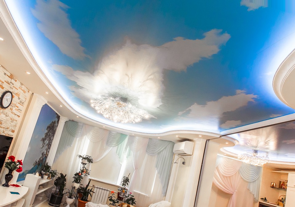 Заказать потолок с фотопечатью в г. Полесск